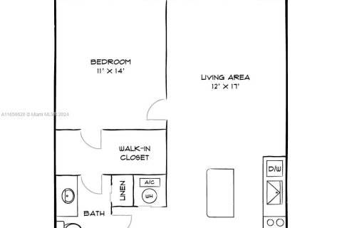 Apartamento en alquiler en Pembroke Pines, Florida, 1 dormitorio, 69.68 m2 № 1356743 - foto 26