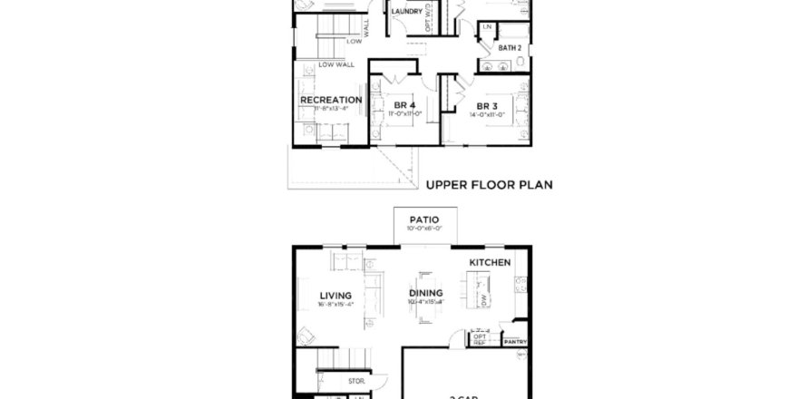 House floor plan «4476 Quartz Ct», 3 bedrooms in Riverstone