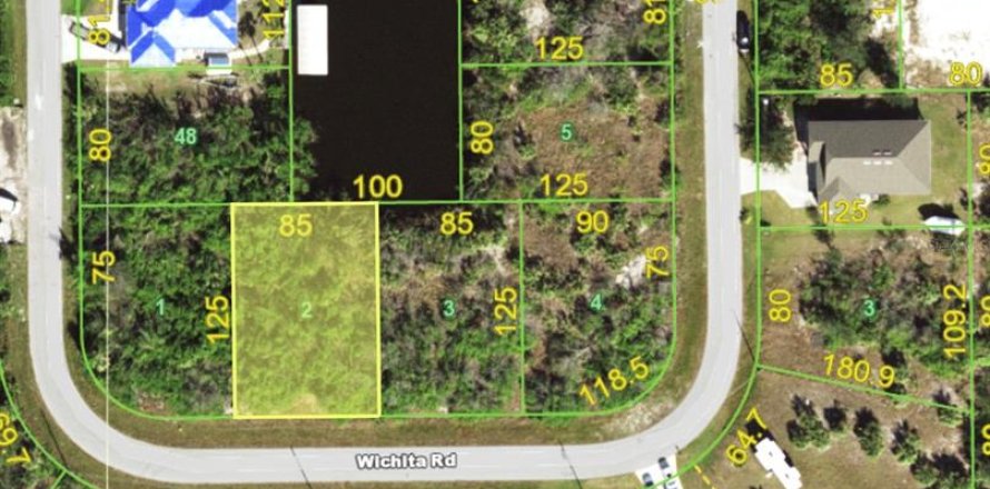 Terreno en Port Charlotte, Florida № 760098