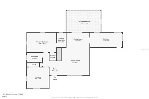 Купить виллу или дом в Делтона, Флорида 5 комнат, 105.63м2, № 1344216 - фото 26