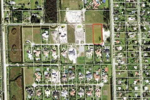 Купить земельный участок в Саутвест-Ранчес, Флорида № 912170 - фото 1