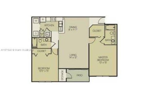 Condo in Coconut Creek, Florida, 2 bedrooms  № 1128521 - photo 1