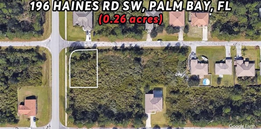 Terreno en Palm Bay, Florida № 1257233