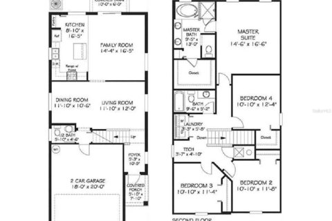 House in Tampa, Florida 4 bedrooms, 194.91 sq.m. № 1432845 - photo 24