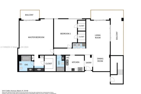 Copropriété à louer à Miami Beach, Floride: 2 chambres, 141.86 m2 № 1356827 - photo 28