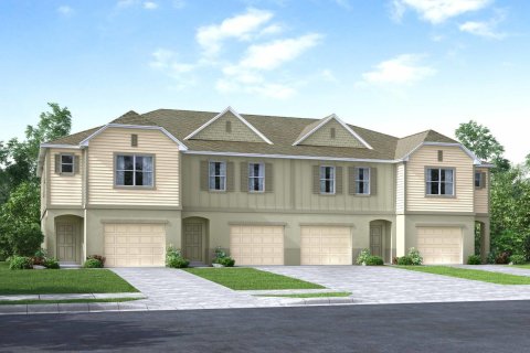 Townhouse in College Place by Maronda Homes in Lakeland, Florida 3 rooms, 157 sq.m. № 304859 - photo 1