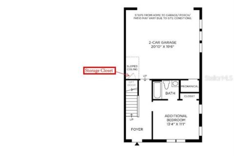 Townhouse in Orlando, Florida 3 bedrooms, 191.29 sq.m. № 1335987 - photo 28