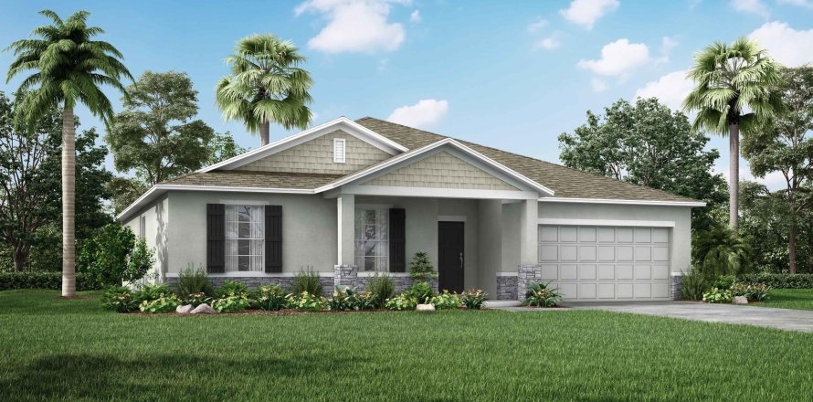 House in Deland by Maronda Homes in DeLand, Florida 4 bedrooms, 173 sq.m. № 608922