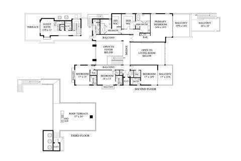 House in West Palm Beach, Florida 7 bedrooms, 793.39 sq.m. № 914082 - photo 5